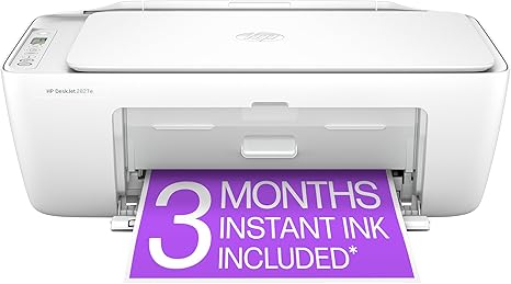 HP DeskJet 2827e Wireless All-in-One Color Inkjet Printer