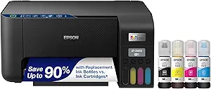Epson EcoTank ET-2400 Wireless Color All-in-One Cartridge-Free Supertank Printer